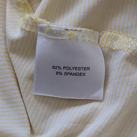 Peter Millar Light Yellow Polo Shirt - Picture 4 of 4